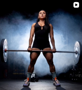 Ana Karina Competition Pose